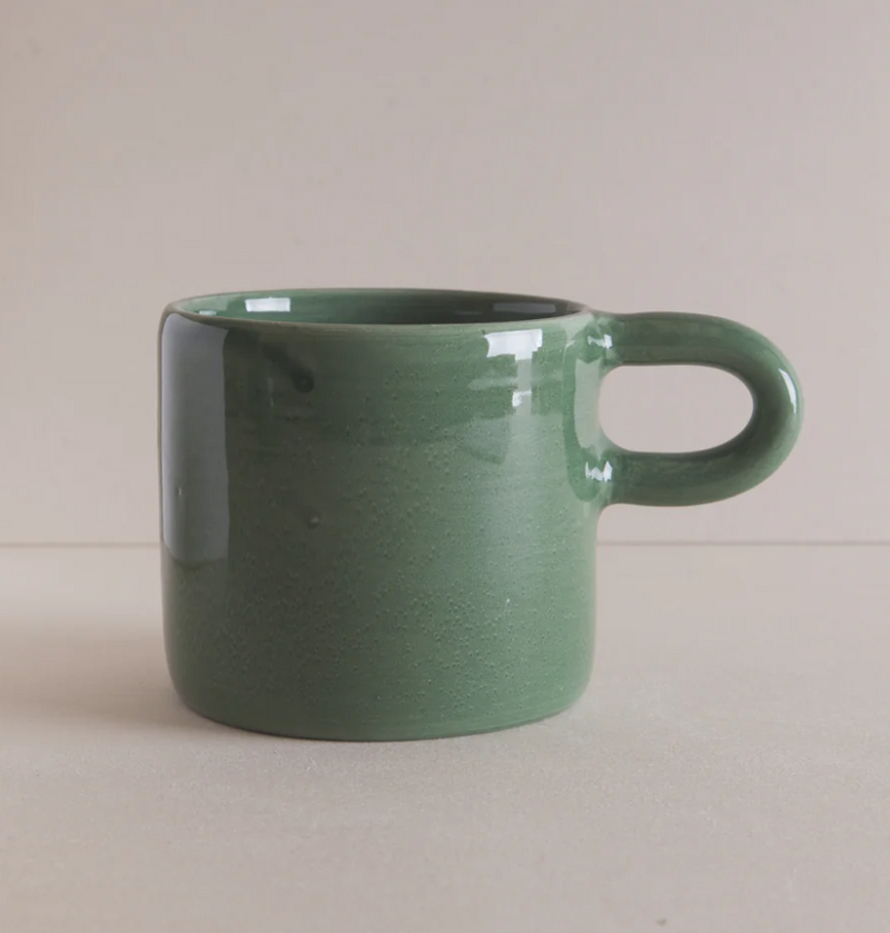 Taza "L" olivo